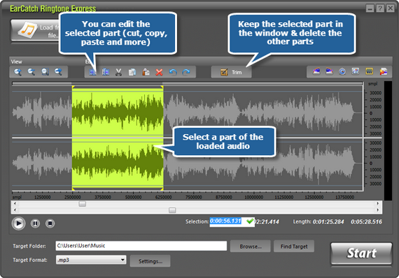 make ringtones from youtube videos