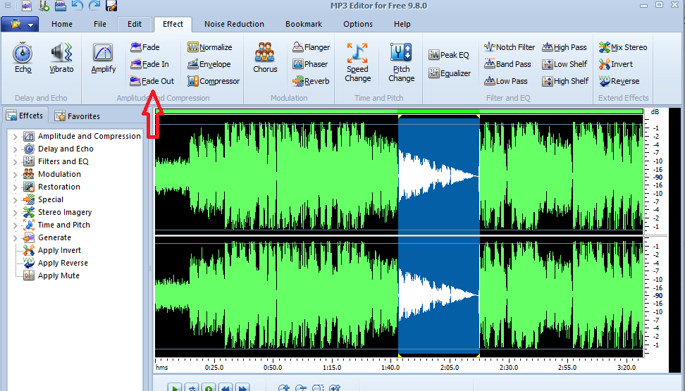 How to Fade Out Music in Three Clicks – MP3 Editor for Free