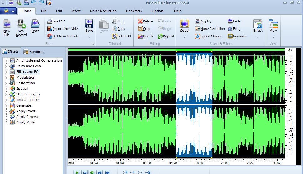 How to Fade Out Music in Three Clicks MP3 Editor for Free